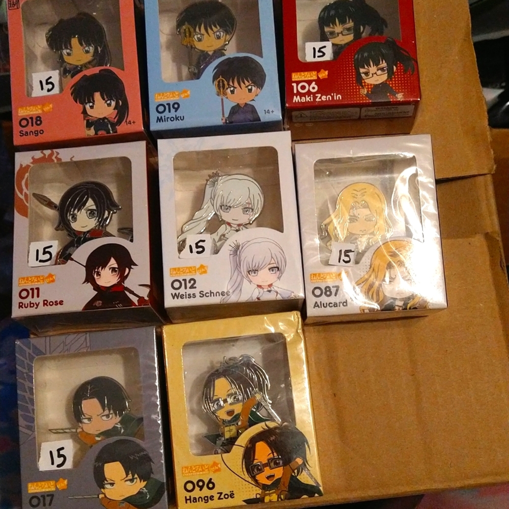 Nendoroid Anime Pins